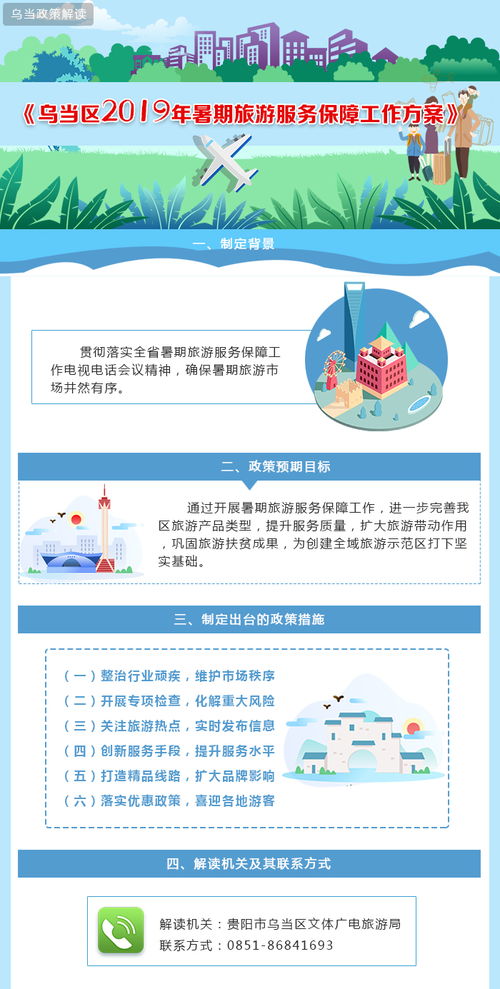 图解乌当区2019年暑期旅游服务保障工作方案 政策解读与旅游业务分析